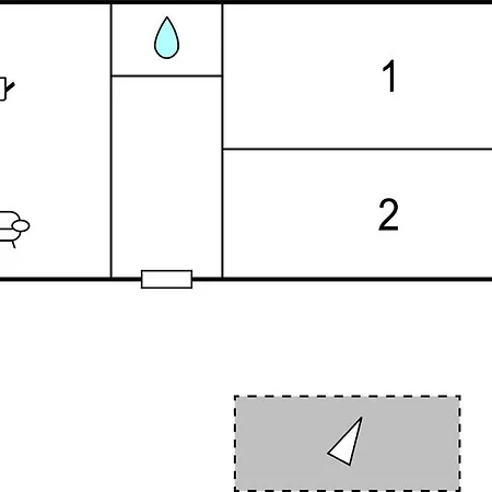 2 Bedroom Cozy In *